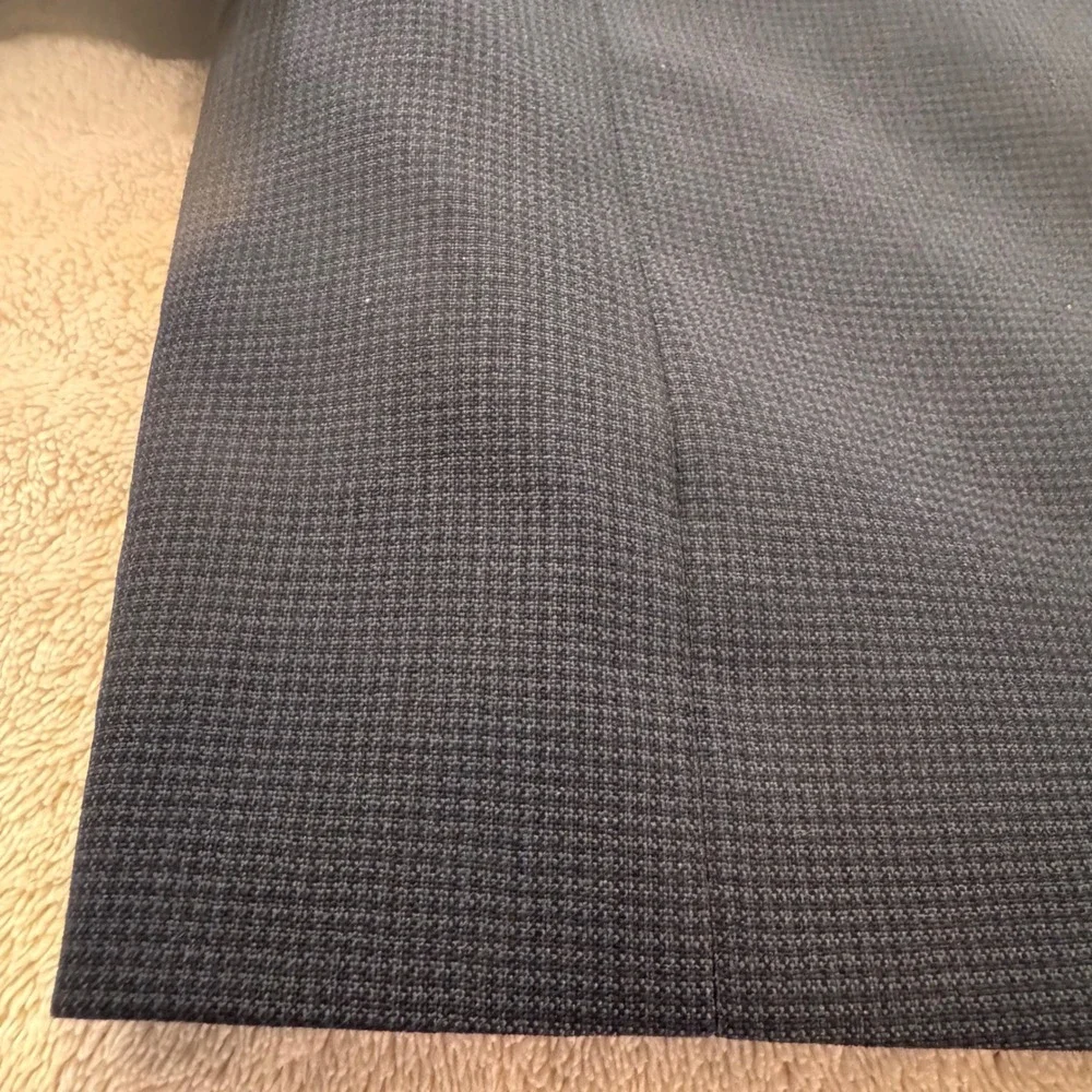Jos A Bank Business Express Navy Blue 100% Wool 2-Buttn Blazer Sport Coat Sz 40S
